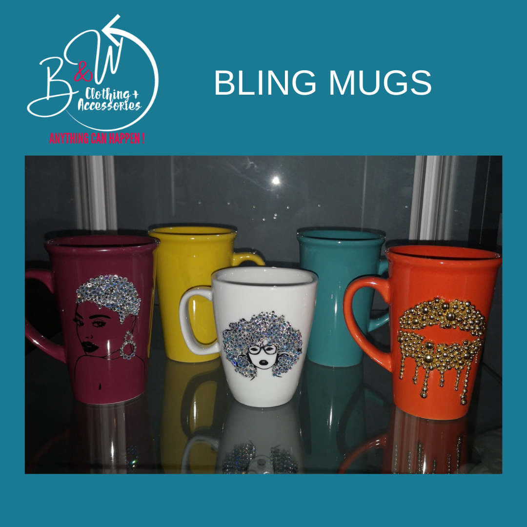 Bling Mug HOT LIPS