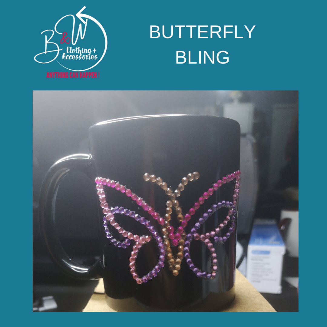 Bling Mug BUTTERFLY BLING